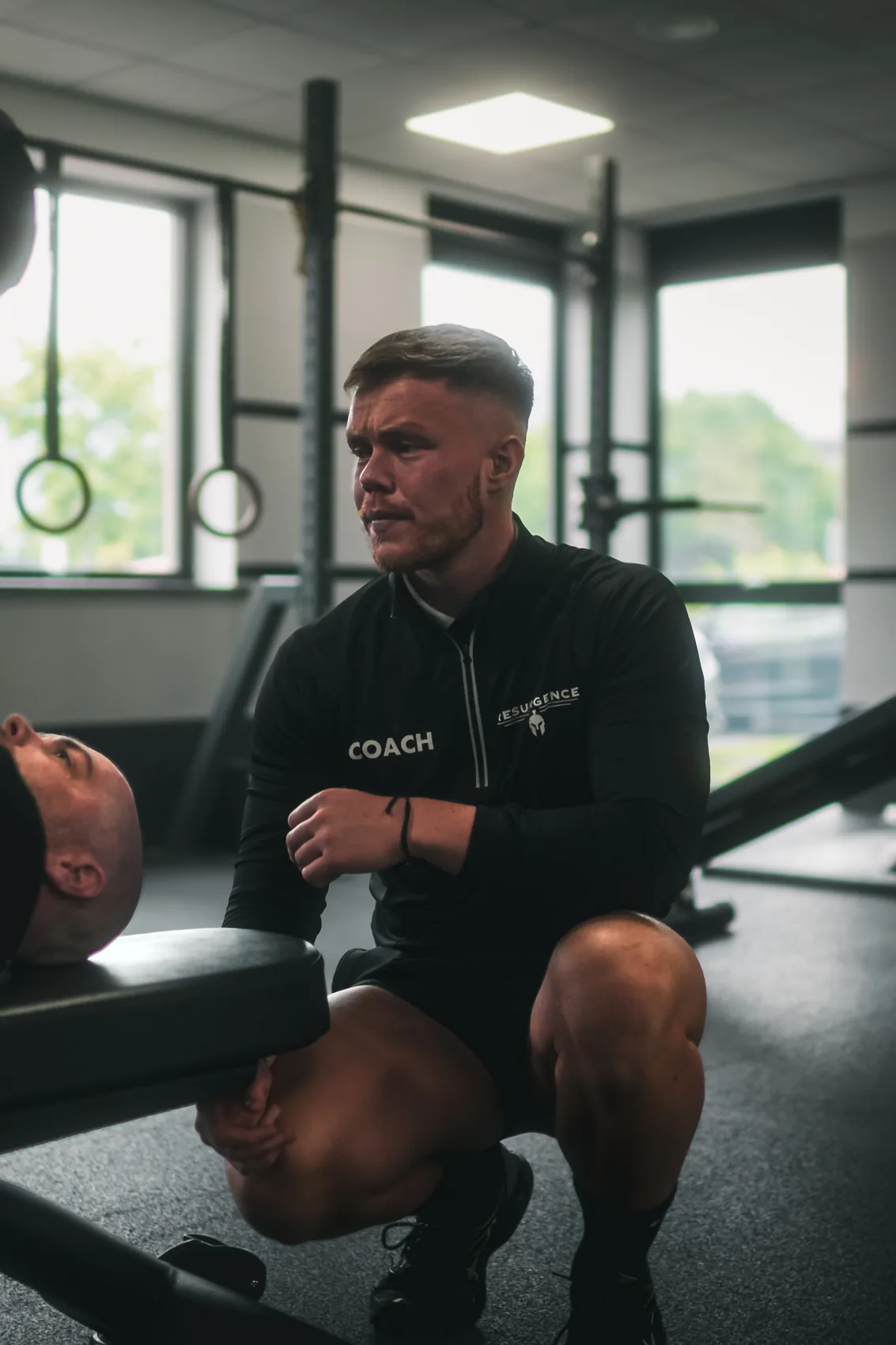 Jason coaching a one-to-one session